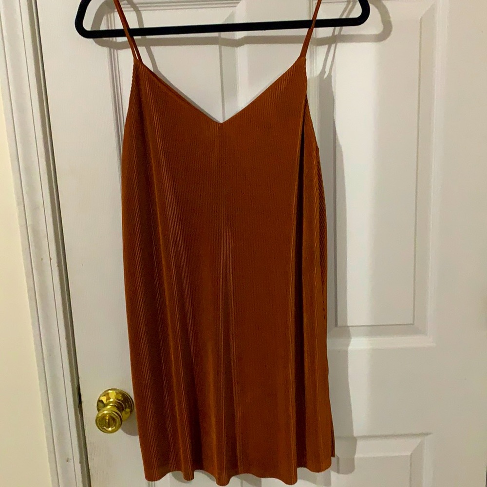 Orange dress